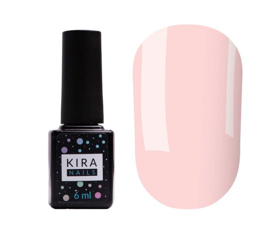 Зображення  Гель-лак Kira Nails №004 (рожевий камуфляж для френча, емаль), 6 мл, Цвет №: 004