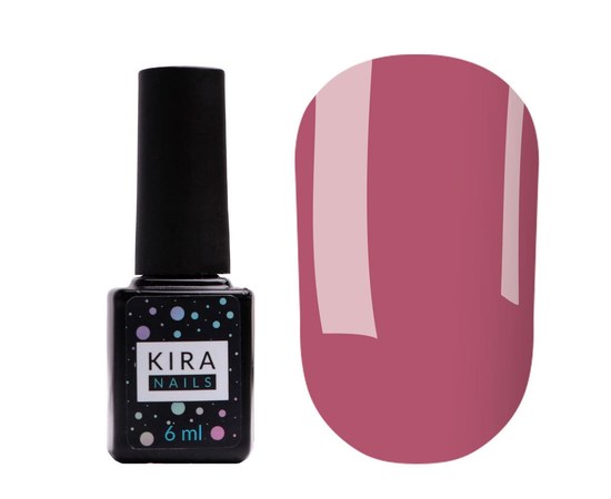 Изображение  Гель-лак Kira Nails №090 (приглушенный розовый, эмаль), 6 мл, Цвет №: 090