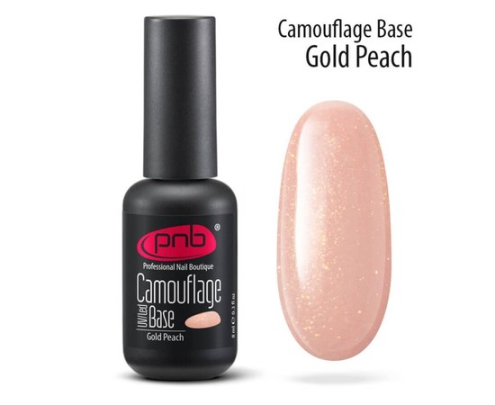 Изображение  Camouflage base PNB 8 ml, golden peach