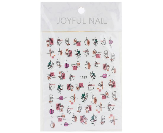 Изображение  Nail Decorations Sticker - 1123