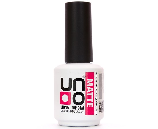 Изображение  Top for nails UNO 15 ml Matte Top Coat, matte