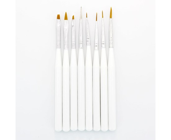 Изображение  Set of brushes for manicure Nail art Brush 8 pcs