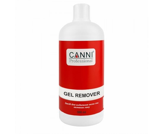 Изображение  Liquid for removing gel polish, Gel remover CANNI, 500 ml, Volume (ml, g): 500