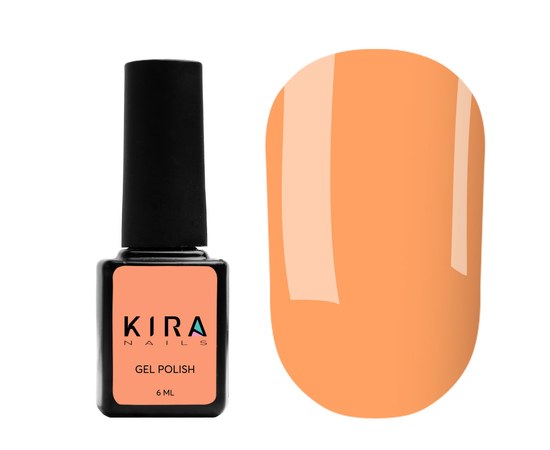 Изображение  Гель-лак Kira Nails №022 (бежево-персиковый, эмаль), 6 мл, Цвет: 022