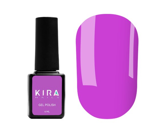 Изображение  Гель-лак Kira Nails №031 (светлая фуксия, эмаль), 6 мл, Цвет: 031