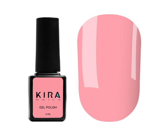 Изображение  Гель-лак Kira Nails №057 (лососево-розовый, эмаль), 6 мл, Цвет: 057