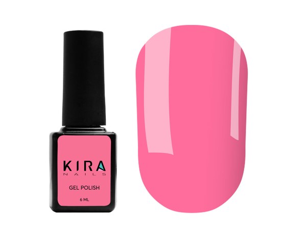 Изображение  Гель-лак Kira Nails №058 (темный розовый, эмаль), 6 мл, Цвет: 058