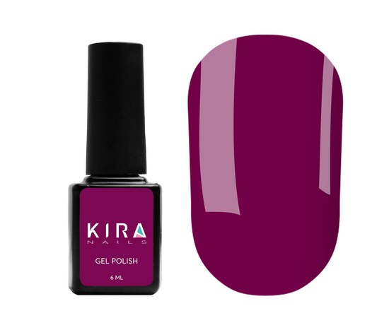 Изображение  Гель-лак Kira Nails №063 (фуксия, эмаль), 6 мл, Цвет: 063