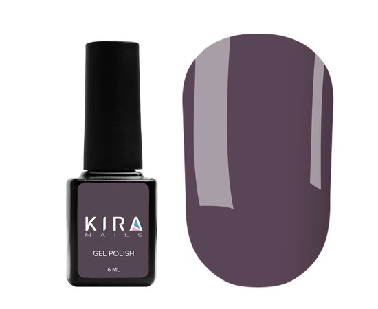 Изображение  Гель-лак Kira Nails №067 (темный фиолетовый, эмаль), 6 мл, Цвет: 067