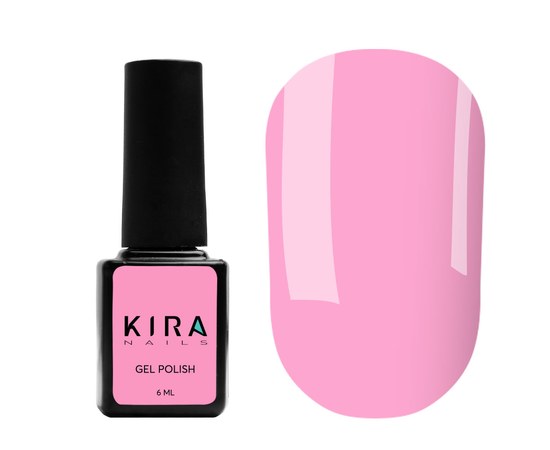 Изображение  Гель-лак Kira Nails №093 (розовый, эмаль), 6 мл, Цвет: 093