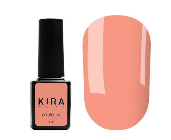 Изображение  Гель-лак Kira Nails №108 (персиковый, эмаль), 6 мл, Цвет: 108