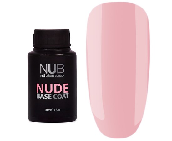 Изображение  Camouflage base for nails NUB Nude Rubber Base 30 ml, № 02, Color No.: 2