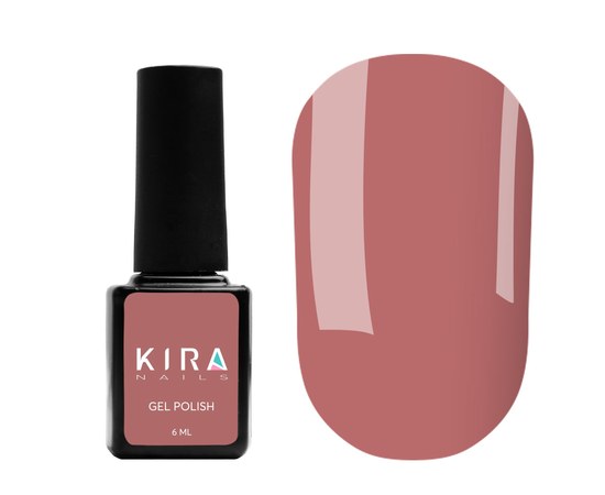 Изображение  Гель-лак Kira Nails №114 (светло-коричневый, эмаль), 6 мл, Цвет: 114