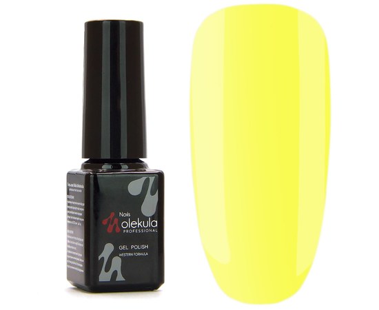Зображення  Гель-лак для нігтів Nails Molekula Gel Polish 6 мл №156 Жовта канарка, Об'єм (мл, г): 6, Цвет №: 156