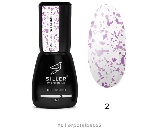 Изображение  Base for gel polish Siller Professional Base Potal 8 ml, № 02, Color No.: 2