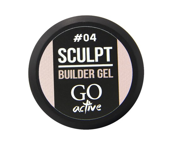 Зображення  Модельуючий гель для нігтів GO Active SCULPT Builder Gel 12 мл №04