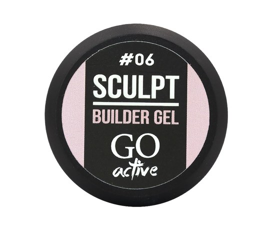 Изображение  Моделирующий гель для ногтей GO Active SCULPT Builder Gel 12 мл, № 06