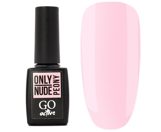 Изображение  Gel Polish GO Active Only Nude 10 ml No. 04 Peony, pale pink peony, Color No.: 4