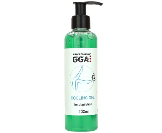 Изображение  Cooling gel for depilation GGA Professional Cooling Gel 200 ml