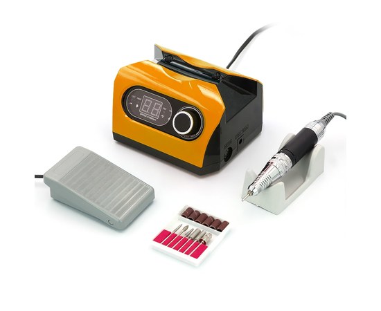 Изображение 2 Фрезер для маникюра Drill pro ZS 717 65 Вт 35 000 об, Оранжевый, Вариант: Оранжевый