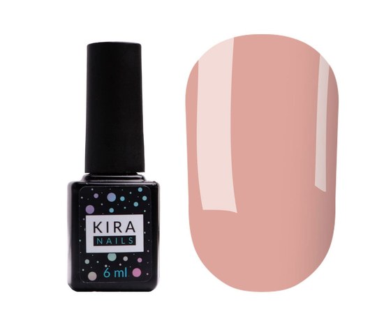 Зображення  Гель-лак Kira Nails №064 (блідо-рожевий, емаль), 6 мл, Цвет №: 064