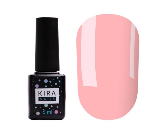 Изображение  Гель-лак Kira Nails №017 (розовый, эмаль), 6 мл, Цвет №: 017
