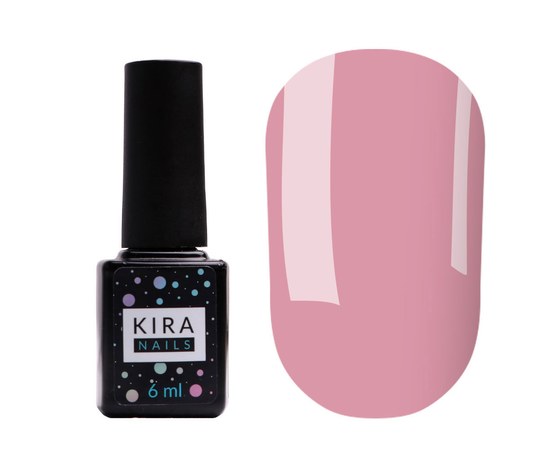 Зображення  Гель-лак Kira Nails №055 (світло-рожевий, емаль), 6 мл, Цвет №: 055