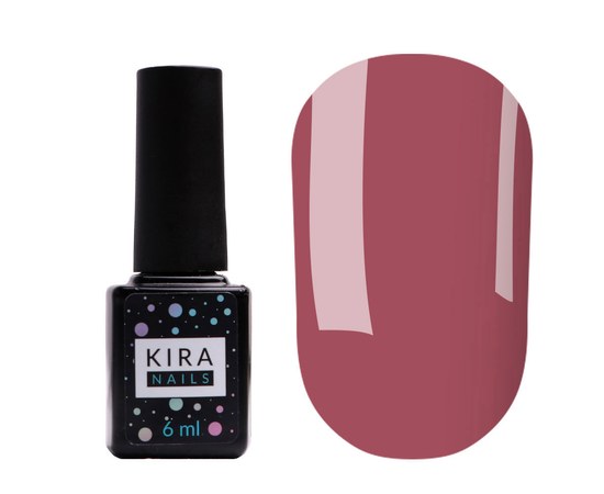 Изображение  Gel Polish Kira Nails No. 092 (dark lilac, enamel), 6 ml, Color No.: 92