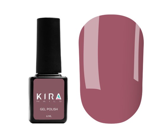 Изображение  Гель-лак Kira Nails №120 (красно-коричневый, эмаль), 6 мл, Цвет: 120