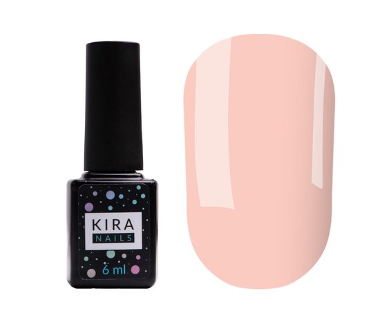 Изображение  Kira Nails Color Base 001 (розовый нюд), 6 мл, Цвет №: 001