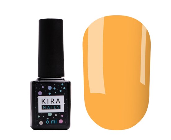 Изображение  Kira Nails Color Base 005 (tangerine), 6 ml, Color No.: 5