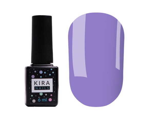 Изображение  Kira Nails Color Base 010 (purple-blue), 6 ml, Color No.: 10