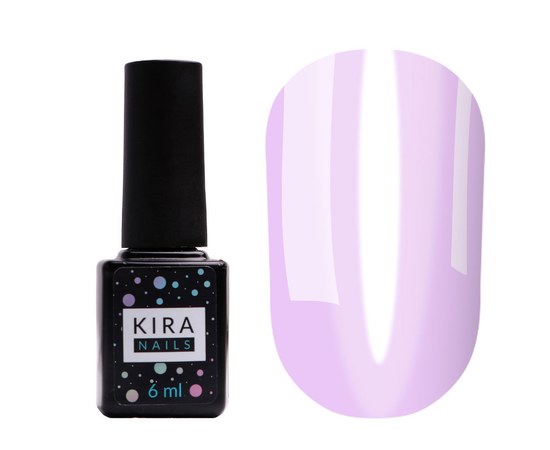 Изображение  Gel Polish Kira Nails Vitrage No. V24 (lavender, stained glass), 6 ml, Color No.: 24