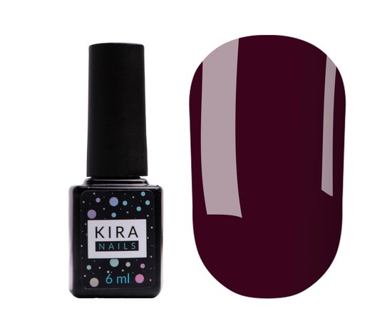 Изображение  Gel Polish Kira Nails No. 152 (purple-brown, enamel), 6 ml, Color No.: 152