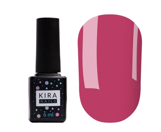 Изображение  Гель-лак Kira Nails №155 (сиренево-розовый, эмаль), 6 мл, Цвет №: 155