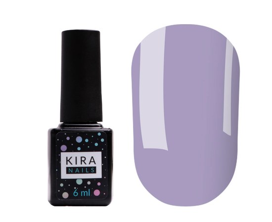 Изображение  Gel Polish Kira Nails No. 167 (lavender tenderness, enamel), 6 ml, Color No.: 167