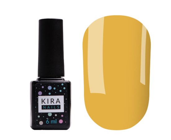 Изображение  Gel polish Kira Nails №187 (honey, enamel), 6 ml, Color No.: 187