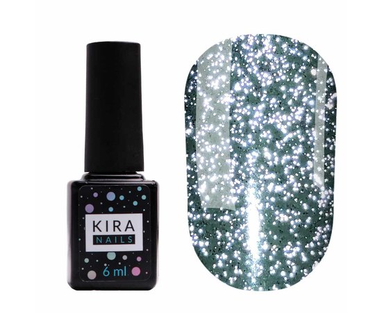 Зображення  Kira Nails Tik Tok No Wipe Top Coat - світловідбиваючий топ без липкого шару, 6 мл