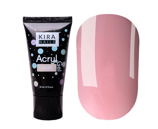 Зображення  Акрил-гель (полігель) для нарощування Kira Nails Acryl Gel - Cover, 30 г