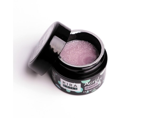 Изображение 2 Акрил-гель (полигель) для наращивания Kira Nails Acryl Gel Glamour 04, 5 г
