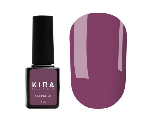 Изображение  Гель-лак Kira Nails №150 (красно-коричневый, эмаль), 6 мл, Цвет: 150