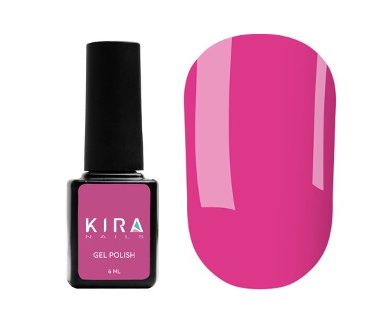 Изображение  Гель-лак Kira Nails №155 (сиренево-розовый, эмаль), 6 мл, Цвет: 155