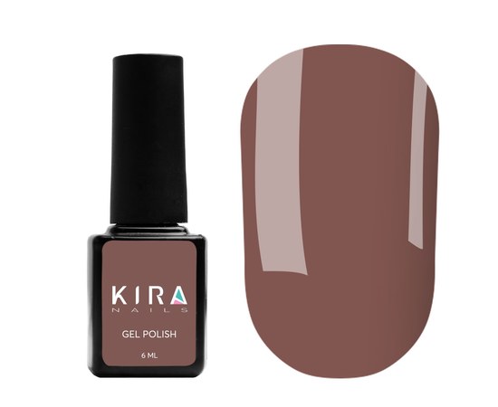 Изображение  Гель-лак Kira Nails №170 (молочный шоколад, эмаль), 6 мл, Цвет: 170