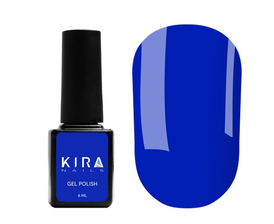 Изображение  Гель-лак Kira Nails №188 (темно-синий, эмаль), 6 мл, Цвет: 188