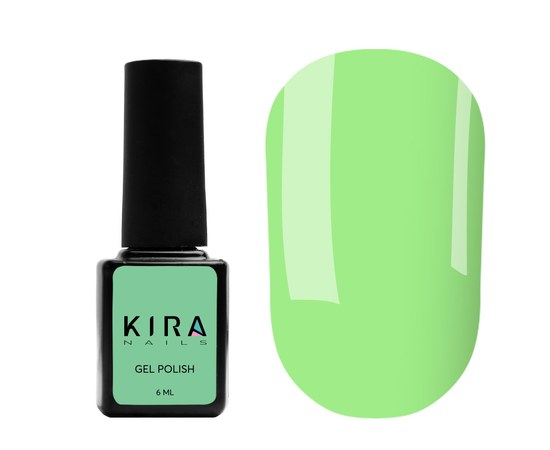 Изображение  Kira Nails Color Base 006 (лаймовый), 6 мл, Цвет: 006