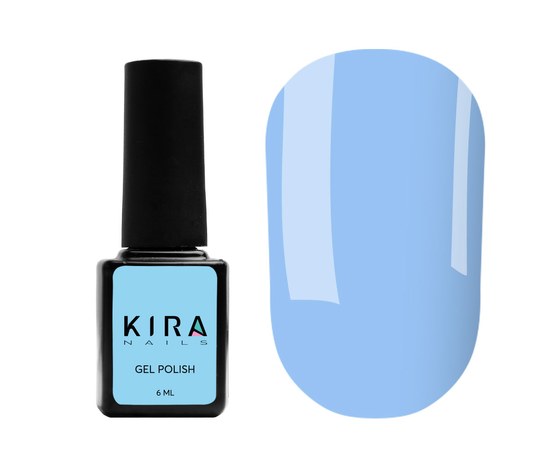 Изображение  Kira Nails Color Base 007 (лазурный), 6 мл, Цвет: 007