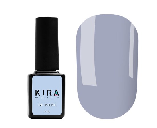 Зображення  Kira Nails Color Base 009 (запорошено-блакитний), 6 мл, Колір: 009