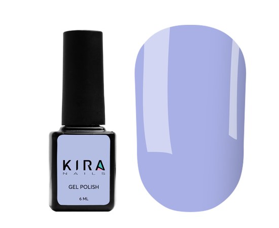 Изображение  Kira Nails Color Base 010 (purple-blue), 6 ml, Color: 10