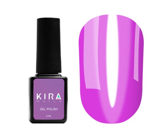 Изображение  Гель-лак Kira Nails Vitrage №V11 (розово-малиновый, витражный), 6 мл, Цвет: 011