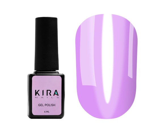 Изображение  Гель-лак Kira Nails Vitrage №V14 (прозрачно-фиолетовый, витражный), 6 мл, Цвет: 014